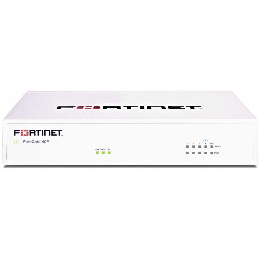 Fortinet FortiGate-40F appliance with 1-year FortiCare Premium and FortiGuard Enterprise Protection