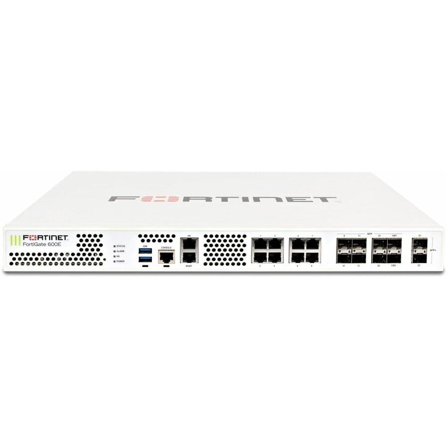 Fortinet FortiGate 600E firewall bundle with 3-year FortiCare Premium and FortiGuard Enterprise Protection
