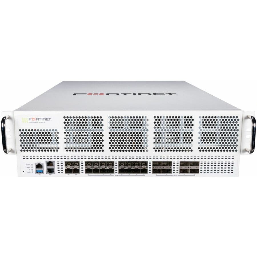 Fortinet FortiGate 4200F enterprise firewall bundle with 3-year FortiCare Premium and FortiGuard Enterprise Protection