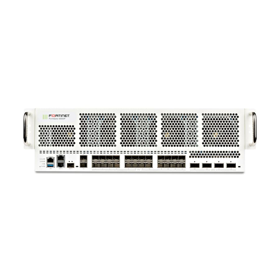 Fortinet FortiGate 6500F hardware bundle with 5-year FortiCare Premium and FortiGuard Enterprise