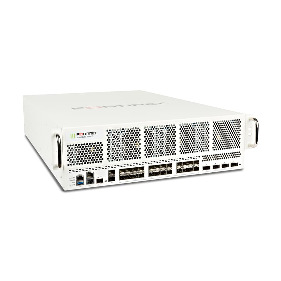 Fortinet FortiGate-6501F-DC firewall appliance bundle with 3-year FortiCare Premium and FortiGuard Enterprise