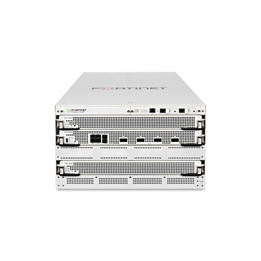 Fortinet FortiGate 7030E QSFP28 firewall appliance bundle with 3-year FortiCare Premium and FortiGuard Enterprise