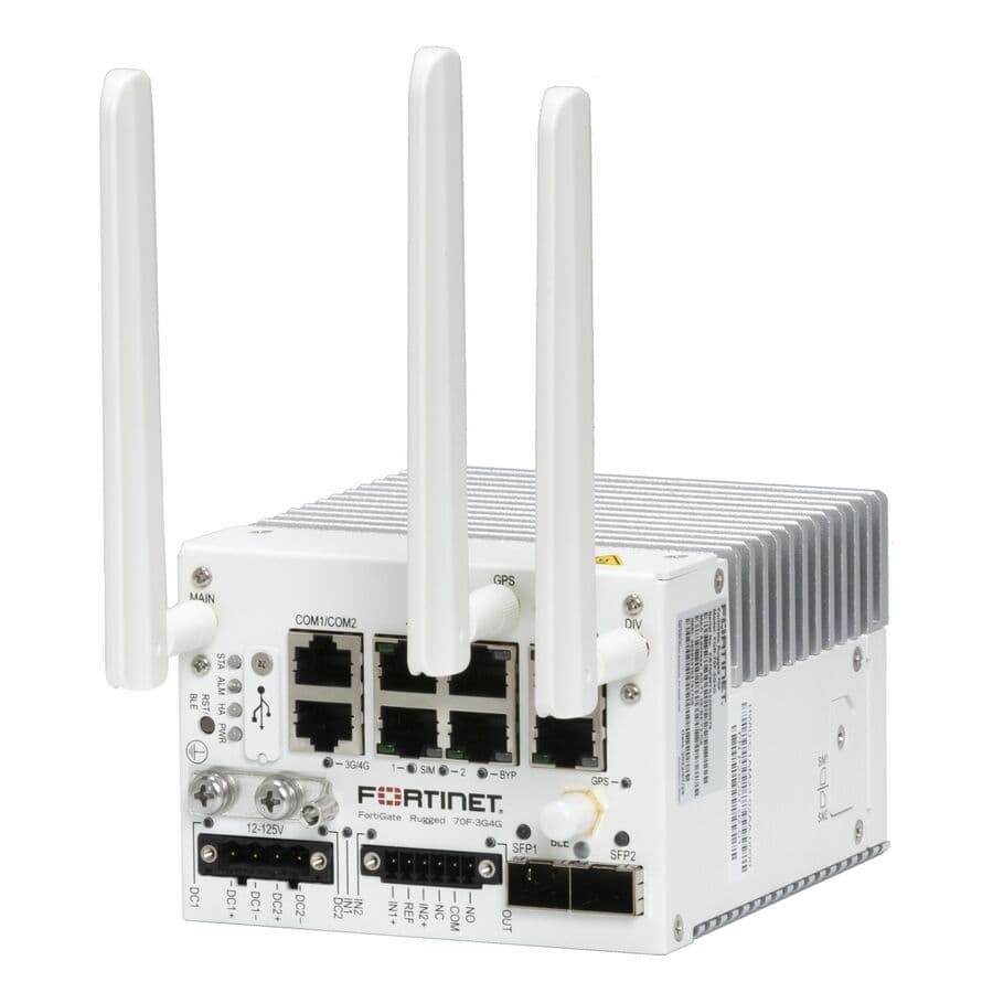 Fortinet FortiGate Rugged 70F 3G4G firewall bundle with 3-year FortiCare Premium and FortiGuard Enterprise Protection