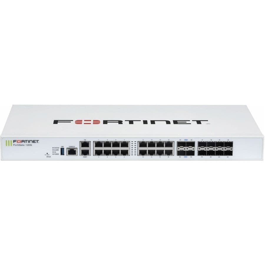 Fortinet FortiGate 121G firewall appliance with 1-year FortiCare Premium and FortiGuard Enterprise Protection bundle
