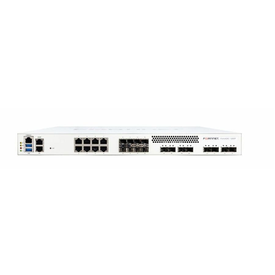 Fortinet FortiADC 1200F DC application delivery controller bundle with 1-year FortiCare Premium