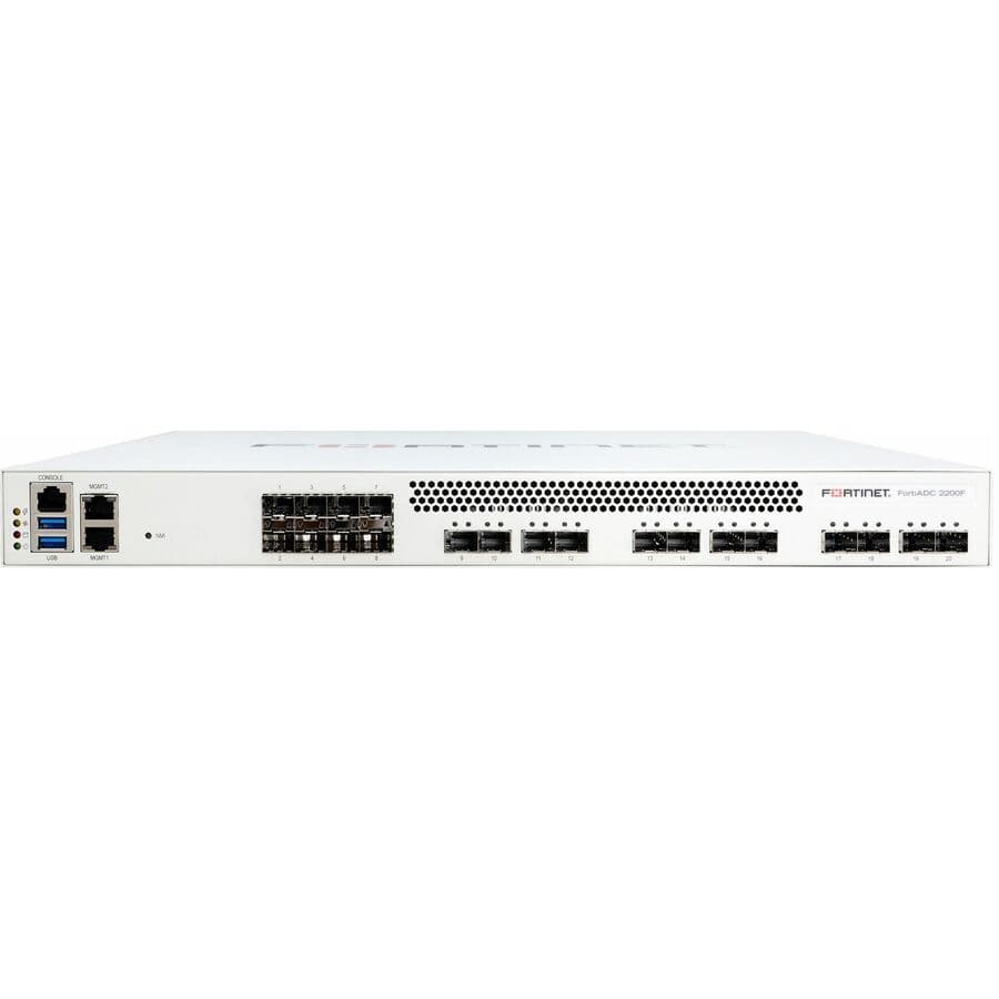 Fortinet FortiADC 2200F AI BDL 3YR hardware and support bundle for enterprise application delivery