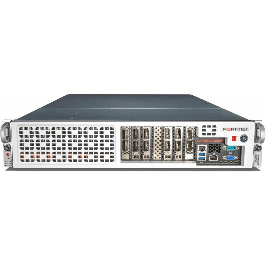 Fortinet FortiADC-5000F hardware bundle with 3-year FortiCare Premium for enterprise application delivery