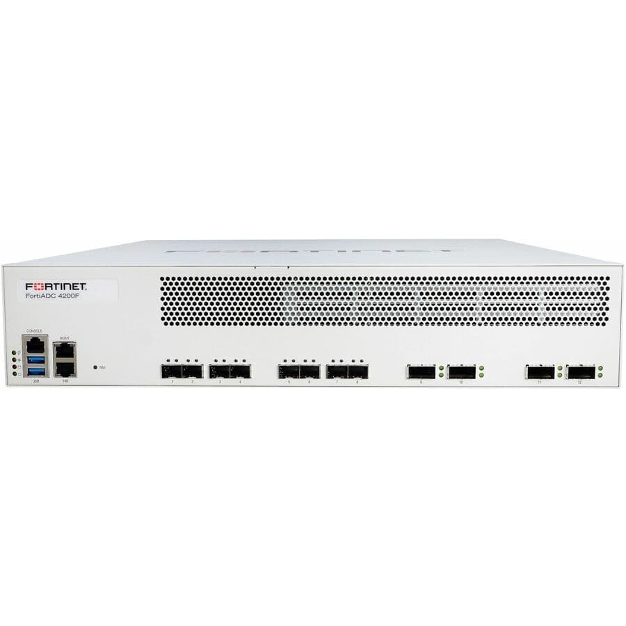 Fortinet FortiADC 4200F DC App BDL 3YR hardware appliance for enterprise application delivery and security