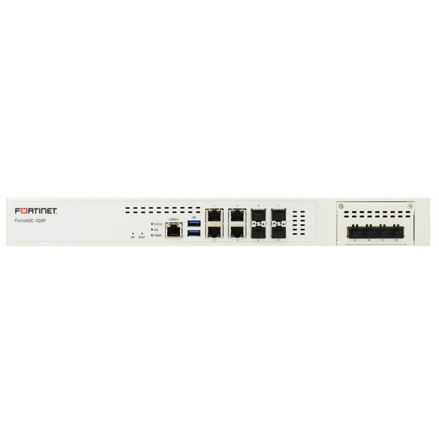 Fortinet FortiADC 420F AI BDL 1YR hardware bundle for application delivery and AI security