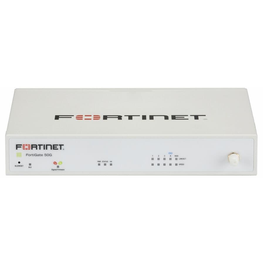 Fortinet FortiGate-51G-SFP-POE HW Plus firewall bundle with 5-year FortiCare Premium and FortiGuard