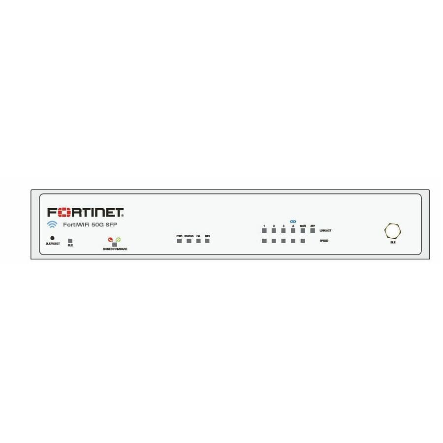 Fortinet FortiWiFi-50G-SFP HW Plus 1-year FortiCare Premium and FortiGuard UTM bundle