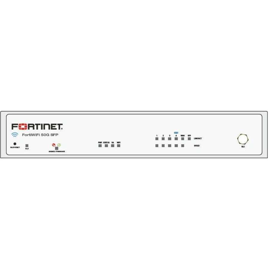 Fortinet FortiWiFi-50G-SFP 5-year FortiCare Premium and FortiGuard service bundle