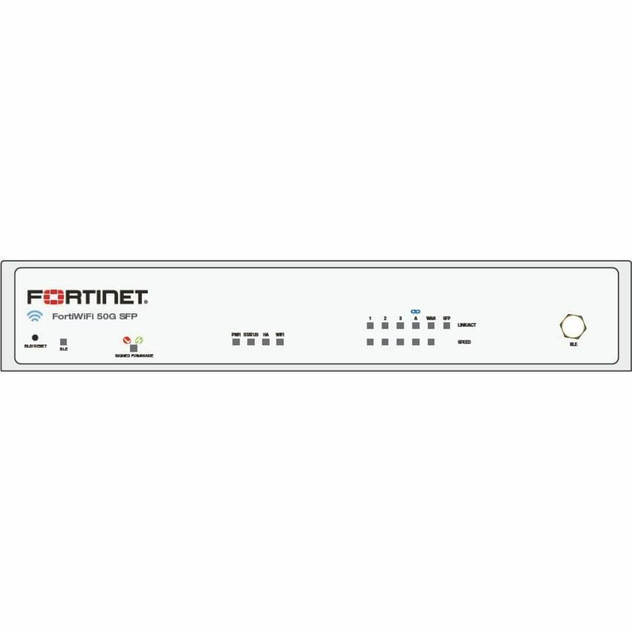 Fortinet FortiWiFi-50G-SFP 3-year FortiCare Premium and FortiGuard Enterprise service subscription