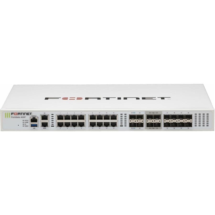 FORTINET MID & HIGH END APPLIANCES FORTIGATE-400F-DC HW PLUS 1YR FORTICARE PREMIUM AND FORTIGUARD EN view 2