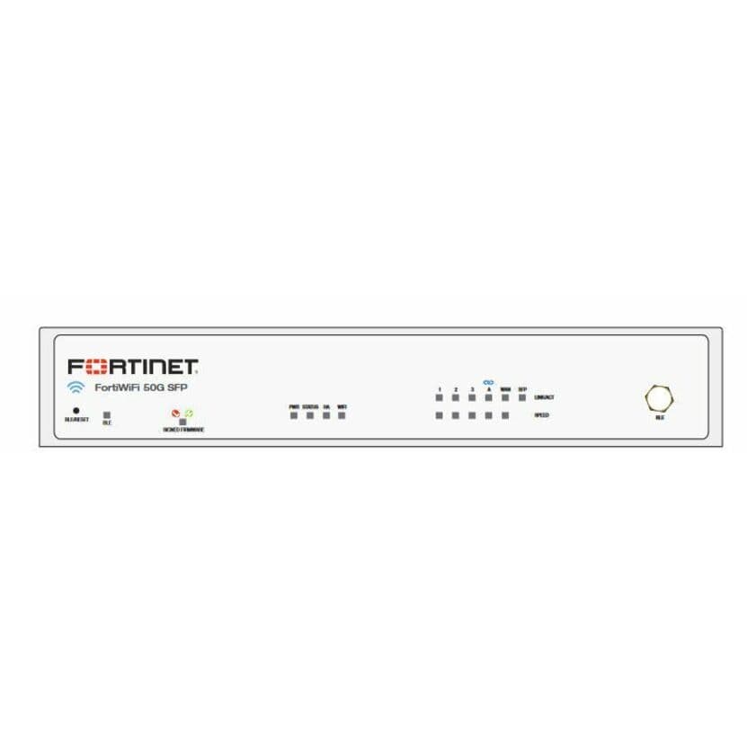 Fortinet FortiWiFi-50G-SFP 5-year FortiCare Premium and FortiGuard support bundle