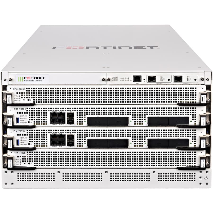 FortiGate 7040E 8 Fortinet 6U Chassis Firewall | Enterprise Security