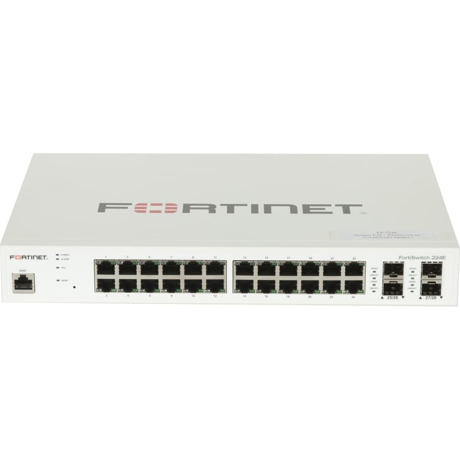 FortiSwitch-224E Fortinet FS-224E 24x GE, 4x SFP | Layer 2/3