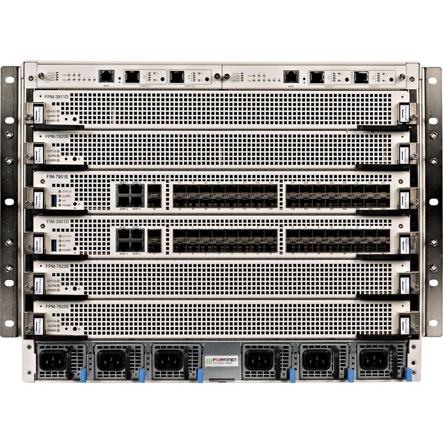 FortiGate 7060E 8 DC Fortinet 8U Chassis | Enterprise Firewall