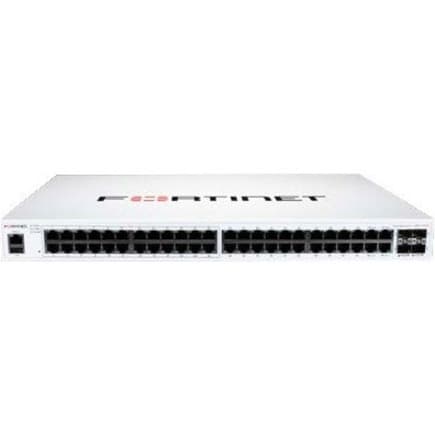 FortiSwitch-148F-POE 48-Port PoE Switch | L2+, SFP+, Enterprise