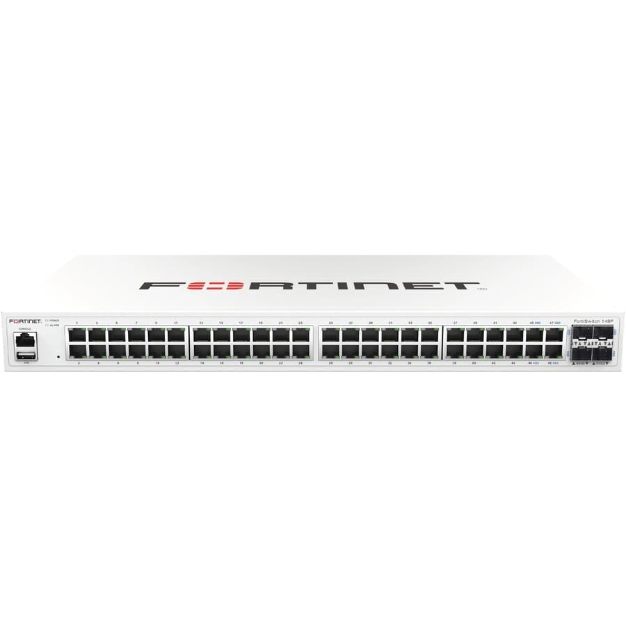 FortiSwitch-148F Fortinet FS-148F 48-Port Gigabit Switch | 1U Layer 2