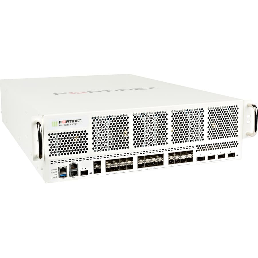 Fortinet FG-6301F-DC Next-Gen Firewall, 4x 40/100GE QSFP28 | Enterprise