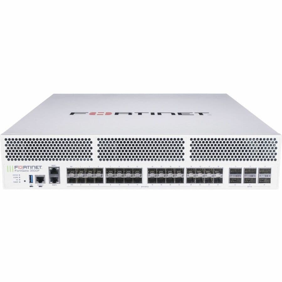 Fortinet FortiGate 3500F FG-3500F-BDL-809-60 1U Firewall | Enterprise Security